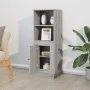 Tall gray Sonoma plywood sideboard 36x35.5x103.5 cm by vidaXL, Sideboards - Ref: Foro24-816326, Price: 63,73 €, Discount: %