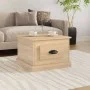 Mesa de centro madera contrachapada roble Sonoma 50x50x35 cm de vidaXL, Mesas de centro - Ref: Foro24-816251, Precio: 51,22 €...