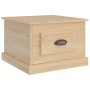 Mesa de centro madera contrachapada roble Sonoma 50x50x35 cm de vidaXL, Mesas de centro - Ref: Foro24-816251, Precio: 53,49 €...