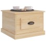 Mesa de centro madera contrachapada roble Sonoma 50x50x35 cm de vidaXL, Mesas de centro - Ref: Foro24-816251, Precio: 53,49 €...