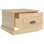 Mesa de centro madera contrachapada roble Sonoma 50x50x35 cm de vidaXL, Mesas de centro - Ref: Foro24-816251, Precio: 53,49 €...