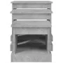 Coffee tables 3 units concrete gray engineered wood by vidaXL, Coffee table - Ref: Foro24-816492, Price: 68,40 €, Discount: %