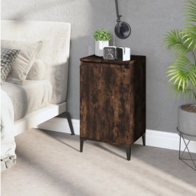 Nachttisch aus geräuchertem Eichensperrholz, 40 x 35 x 70 cm von vidaXL, Nachttische - Ref: Foro24-819654, Preis: 44,71 €, Ra...