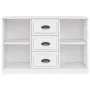 White plywood sideboard 104.5x35.5x67.5 cm by vidaXL, Sideboards - Ref: Foro24-816232, Price: 80,28 €, Discount: %
