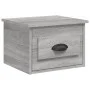 Wall bedside tables 2 pcs Sonoma gray color 41.5x36x28 cm by vidaXL, Nightstands - Ref: Foro24-816389, Price: 55,14 €, Discou...