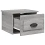 Wall bedside tables 2 pcs Sonoma gray color 41.5x36x28 cm by vidaXL, Nightstands - Ref: Foro24-816389, Price: 55,14 €, Discou...