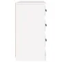 Aparador de madera contrachapada blanco 104,5x35,5x67,5 cm de vidaXL, Aparadores - Ref: Foro24-816232, Precio: 80,28 €, Descu...
