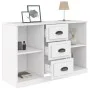 Weißes Sperrholz-Sideboard 104,5 x 35,5 x 67,5 cm von vidaXL, Sideboards - Ref: Foro24-816232, Preis: 80,39 €, Rabatt: %