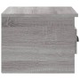 Wand-Nachttische 2 Stück Sonoma graue Farbe 41,5x36x28 cm von vidaXL, Nachttische - Ref: Foro24-816389, Preis: 55,76 €, Rabat...