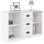 Aparador de madera contrachapada blanco 104,5x35,5x67,5 cm de vidaXL, Aparadores - Ref: Foro24-816232, Precio: 81,23 €, Descu...
