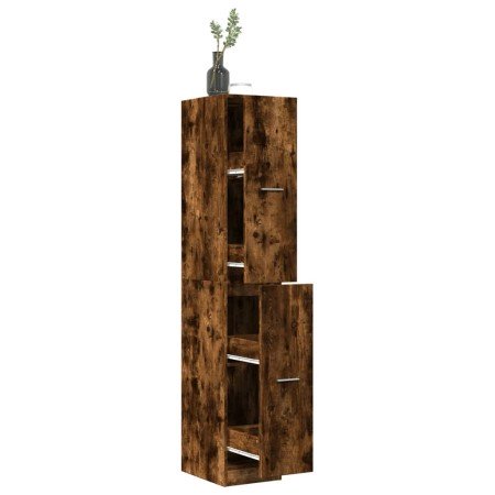 Armario botiquín madera ingeniería roble Sonoma 30x41x174,5 cm en Taquillas y armarios de almacenamiento | Comprar online en For
