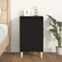 Schwarzer Nachttisch aus Sperrholz, 40 x 35 x 70 cm von vidaXL, Nachttische - Ref: Foro24-819630, Preis: 45,99 €, Rabatt: %
