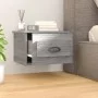 Sonoma gray wall bedside table 41.5x36x28 cm by vidaXL, Nightstands - Ref: Foro24-816388, Price: 35,16 €, Discount: %