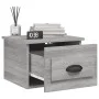 Sonoma grauer Wand-Nachttisch 41,5x36x28 cm von vidaXL, Nachttische - Ref: Foro24-816388, Preis: 35,16 €, Rabatt: %