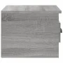 Sonoma grauer Wand-Nachttisch 41,5x36x28 cm von vidaXL, Nachttische - Ref: Foro24-816388, Preis: 35,16 €, Rabatt: %