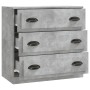 Aparador de madera contrachapada gris hormigón 70x35,5x67,5 cm de vidaXL, Aparadores - Ref: Foro24-816228, Precio: 98,80 €