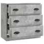 Aparador de madera contrachapada gris hormigón 70x35,5x67,5 cm de vidaXL, Aparadores - Ref: Foro24-816228, Precio: 94,02 €, D...