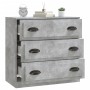 Aparador de madera contrachapada gris hormigón 70x35,5x67,5 cm de vidaXL, Aparadores - Ref: Foro24-816228, Precio: 98,80 €