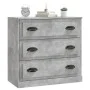 Aparador de madera contrachapada gris hormigón 70x35,5x67,5 cm de vidaXL, Aparadores - Ref: Foro24-816228, Precio: 94,02 €, D...