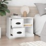 Mesita de noche blanco 60x35,5x45 cm de vidaXL, Mesitas de noche - Ref: Foro24-816368, Precio: 55,96 €, Descuento: %