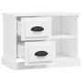 Weißer Nachttisch 60x35,5x45 cm von vidaXL, Nachttische - Ref: Foro24-816368, Preis: 56,02 €, Rabatt: %