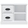 Weißer Nachttisch 60x35,5x45 cm von vidaXL, Nachttische - Ref: Foro24-816368, Preis: 56,02 €, Rabatt: %
