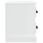 Weißer Nachttisch 60x35,5x45 cm von vidaXL, Nachttische - Ref: Foro24-816368, Preis: 56,02 €, Rabatt: %