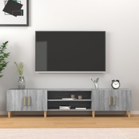 TV-Schrank aus grauem Sonoma-Sperrholz, 180 x 31,5 x 40 cm von vidaXL, TV-Möbel - Ref: Foro24-816262, Preis: 91,54 €, Rabatt: %