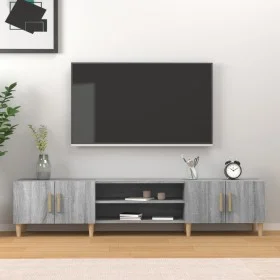 TV-Schrank aus grauem Sonoma-Sperrholz, 180 x 31,5 x 40 cm von vidaXL, TV-Möbel - Ref: Foro24-816262, Preis: 90,13 €, Rabatt: %