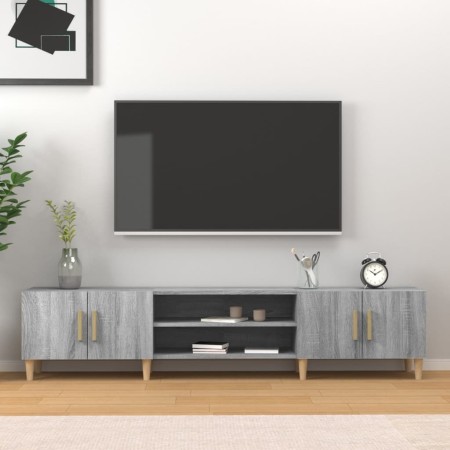TV-Schrank aus grauem Sonoma-Sperrholz, 180 x 31,5 x 40 cm von vidaXL, TV-Möbel - Ref: Foro24-816262, Preis: 91,54 €, Rabatt: %
