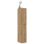 Armario botiquín madera ingeniería roble artisian 30x41x77,5 cm