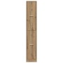 Armario botiquín madera ingeniería roble artisian 30x41x77,5 cm