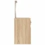 Sonoma oak plywood mirror dressing table 90x50x132.5cm by vidaXL, Bedroom Dressers - Ref: Foro24-816763, Price: 89,59 €, Disc...