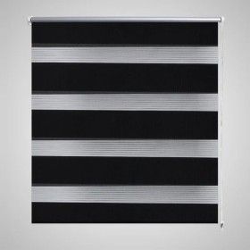 Zebra Blind 60 x 120 cm Black by vidaXL, Blinds and blinds - Ref: Foro24-240192, Price: 19,92 €, Discount: %