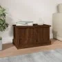 Brown oak plywood storage trunk 50x30x28 cm by vidaXL, Storage trunks - Ref: Foro24-816503, Price: 38,68 €, Discount: %