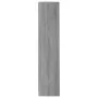 3-level Sonoma gray plywood bookshelf 40x24x109 cm by vidaXL, Bookcases and shelves - Ref: Foro24-819255, Price: 34,44 €, Dis...