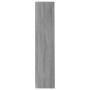 3-stöckiges Sperrholzregal Sonoma grau 40x24x109 cm von vidaXL, Bücherregale und Regale - Ref: Foro24-819255, Preis: 34,88 €,...