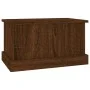 Brown oak plywood storage trunk 50x30x28 cm by vidaXL, Storage trunks - Ref: Foro24-816503, Price: 38,68 €, Discount: %