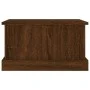 Brown oak plywood storage trunk 50x30x28 cm by vidaXL, Storage trunks - Ref: Foro24-816503, Price: 38,68 €, Discount: %