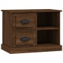 Mesita de noche marrón roble 60x35,5x45 cm de vidaXL, Mesitas de noche - Ref: Foro24-816375, Precio: 51,58 €, Descuento: %