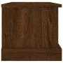 Brown oak plywood storage trunk 50x30x28 cm by vidaXL, Storage trunks - Ref: Foro24-816503, Price: 38,68 €, Discount: %