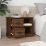 Oak brown bedside table 60x35.5x45 cm by vidaXL, Nightstands - Ref: Foro24-816375, Price: 51,00 €, Discount: %