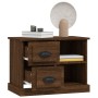 Mesita de noche marrón roble 60x35,5x45 cm de vidaXL, Mesitas de noche - Ref: Foro24-816375, Precio: 51,58 €, Descuento: %