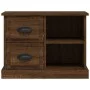 Oak brown bedside table 60x35.5x45 cm by vidaXL, Nightstands - Ref: Foro24-816375, Price: 51,00 €, Discount: %