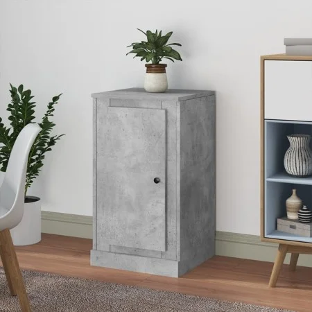 Aparador de madera contrachapada gris hormigón 37,5x35,5x67,5cm de vidaXL, Aparadores - Ref: Foro24-816208, Precio: 42,73 €, ...