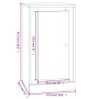 Betongraues Sperrholz-Sideboard 37,5 x 35,5 x 67,5 cm von vidaXL, Sideboards - Ref: Foro24-816208, Preis: 43,26 €, Rabatt: %