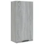 Sonoma grauer Wand-Badezimmerschrank 32x20x67 cm von vidaXL, Schließfächer und Lagerschränke - Ref: Foro24-817061, Preis: 38,...
