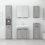 Sonoma gray wall bathroom cabinet 32x20x67 cm by vidaXL, Lockers and storage cabinets - Ref: Foro24-817061, Price: 38,85 €, D...