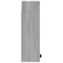Sonoma grauer Wand-Badezimmerschrank 32x20x67 cm von vidaXL, Schließfächer und Lagerschränke - Ref: Foro24-817061, Preis: 38,...