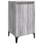 Nachttisch aus grauem Sonoma-Sperrholz, 40 x 35 x 70 cm von vidaXL, Nachttische - Ref: Foro24-819656, Preis: 45,45 €, Rabatt: %